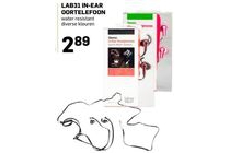 lab31 in ear oortelefoon