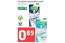 campina lang lekker melk