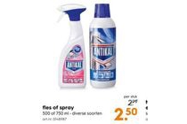 antikal fles of spray