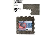 mattenset universeel