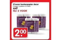 g woon keukenpapier decor