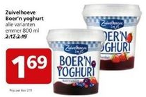 zuivelhoeve boer n yoghurt