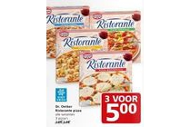 dr oetker ristorante pizza