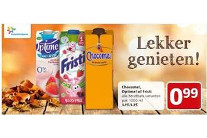 chocomel optimel of fristi