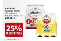 amstel of wieckse radler