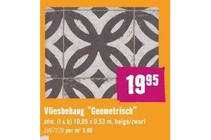 vliesbehang geometrisch