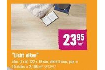 vinyl licht eiken