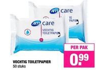 vochtig toiletpapier