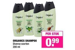 organic shampoo