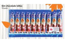 sint chocolade lollies