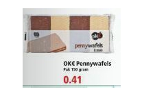okeur pennywafels