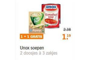 unox soepen