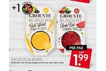 groente burgers