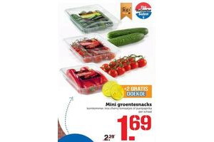 mini groentesnacks