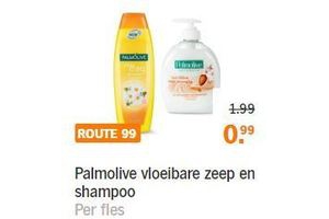 palmolive vloeibare zeep en shampoo