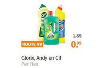 glorix andy en cif