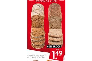 tarpan dubbel zaden of donker volkoren