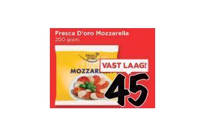 fresca d oro mozzarella