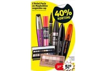 l oreal paris en maybelline oogmake up