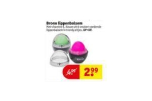 bronx lippenbalsem