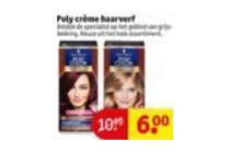 poly creme haarverf