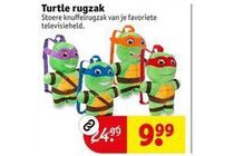 turtle rugzak