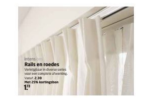 rails en roedes intensions