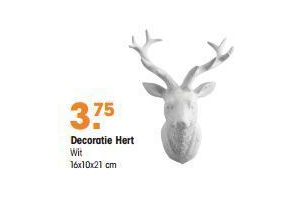 decoratie hert