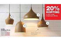 praxis alle lucide hanglampen woody 20 korting