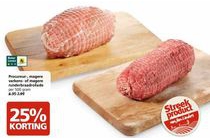 procureur magere varkens of magere runderbraadrollade