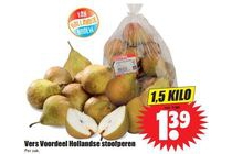 vers voordeel hollandse stoofperen