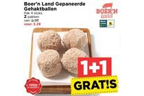 boer n land gepaneerde gehaktballen