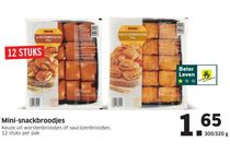 mini snackbroodjes