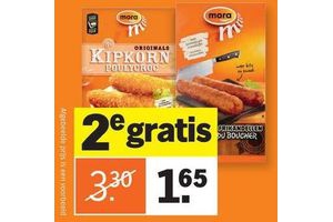 mora frikandellen kipnuggets en kipcorn