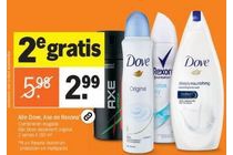 alle dove axe en rexona