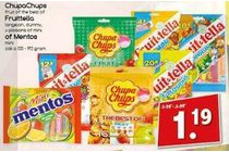 chupachups fruittella of mentos