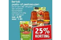 bertolli pasta of pestosauzen