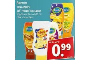 remia sauzen of mad sauce