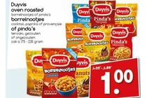 duyvis oven roasted borrelnootjes of pinda s