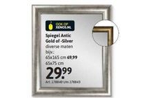 spiegel antic gold of silver