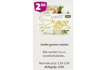 jumbo groene salades