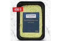 italiamo aardappelpuree pesto