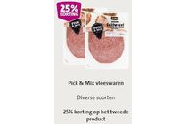 pick en mix vleeswaren