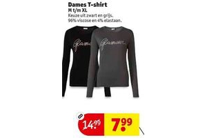 dames t shirt