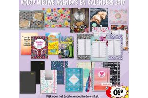 agenda s en kalenders 2017