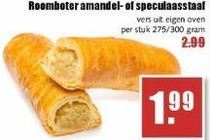 roomboter amandel of speculaasstaaf