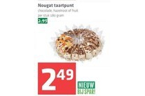 nougat taartpunt