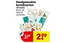 handgemaakte kerstkaarten