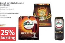 grolsch herfstbok kanon of grimbergen