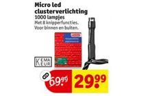 micro led clusterverlichting